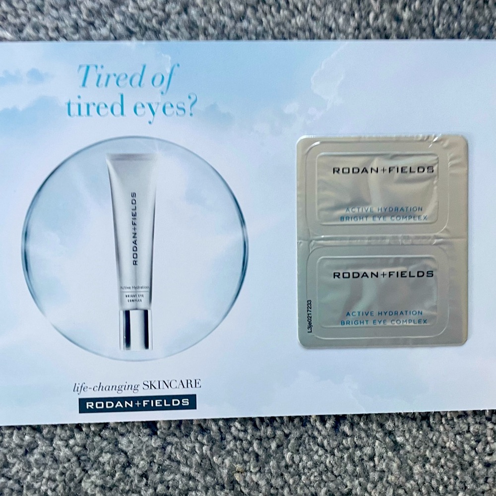 Rodan + Fields Active Hydration Bright Eyes Sample